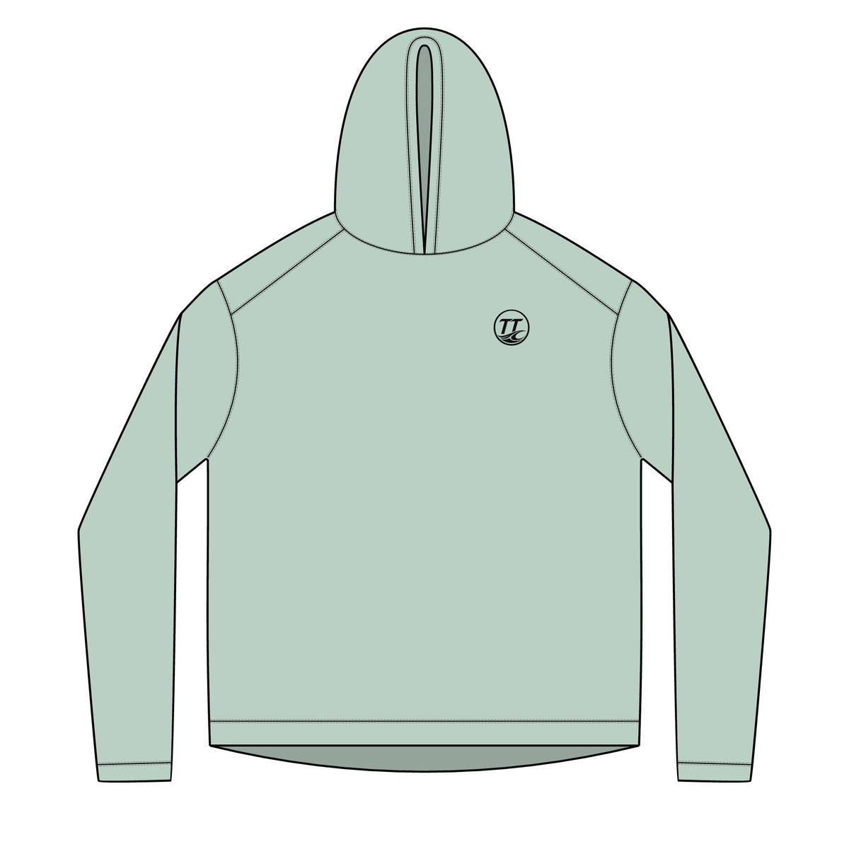Tide Theory Long Sleeve Hooded | UV Protection