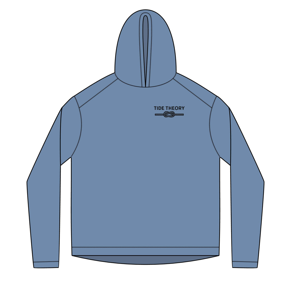 Tide Theory Long Sleeve Hooded | UV Protection