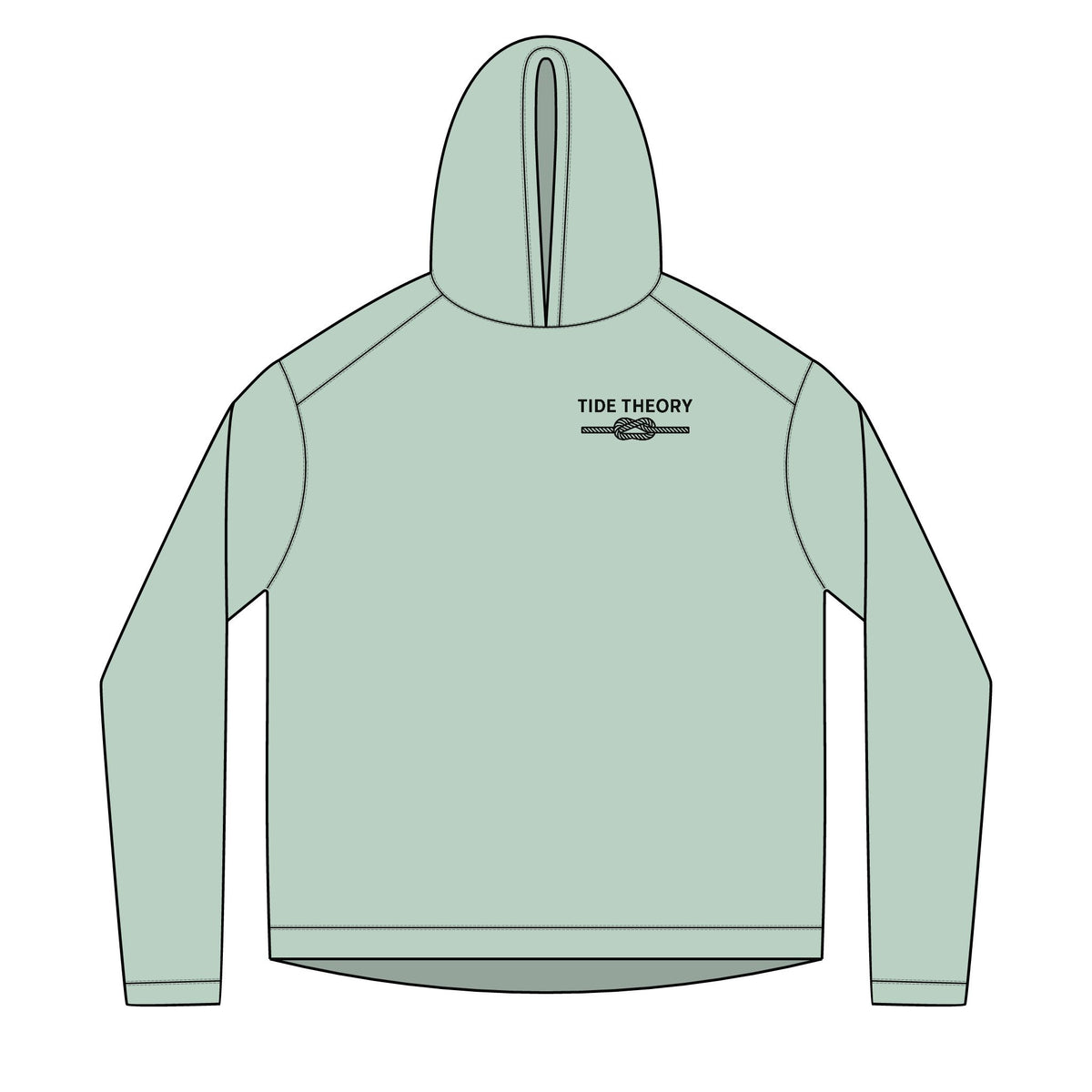 Tide Theory Long Sleeve Hooded | UV Protection