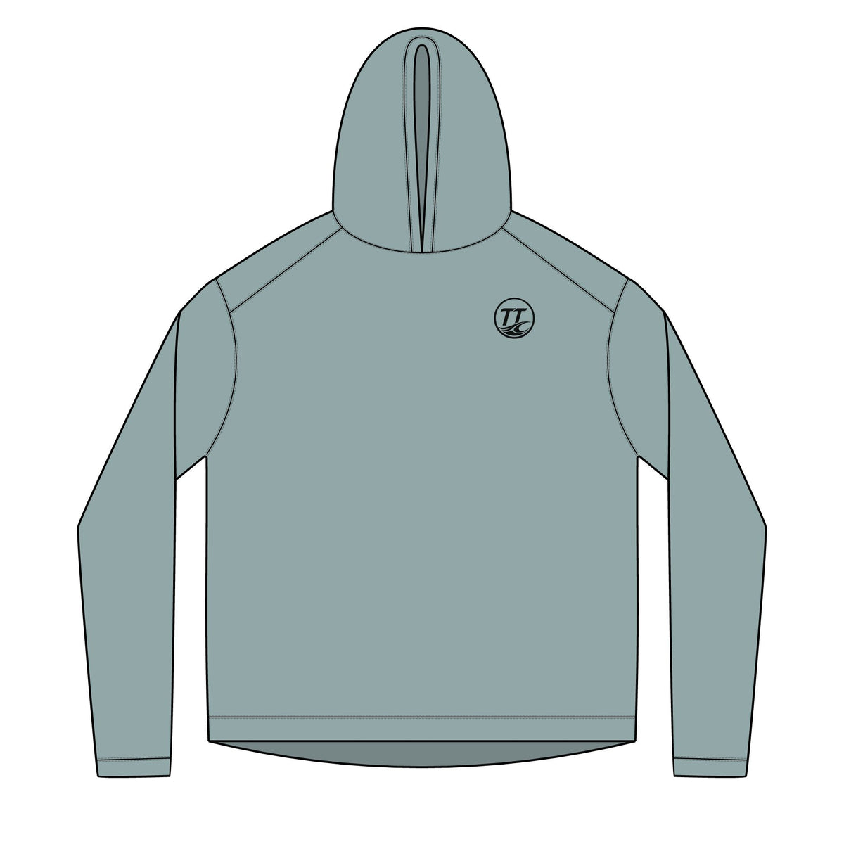 Tide Theory Long Sleeve Hooded | UV Protection