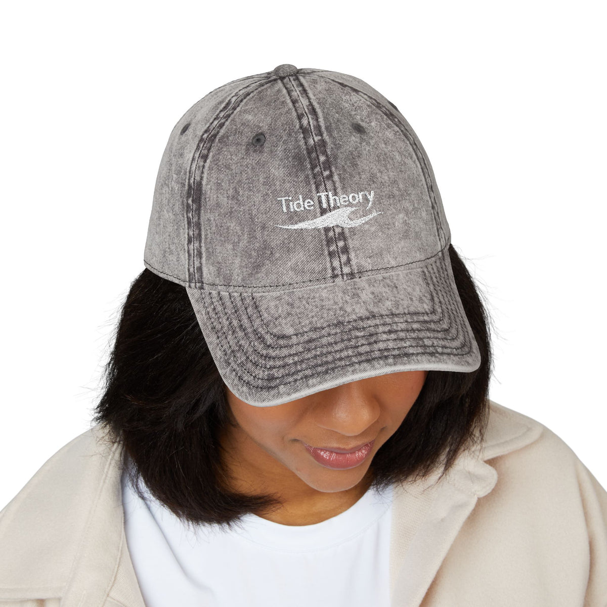 Women's | Tide Theory Embroidered Vintage Cap