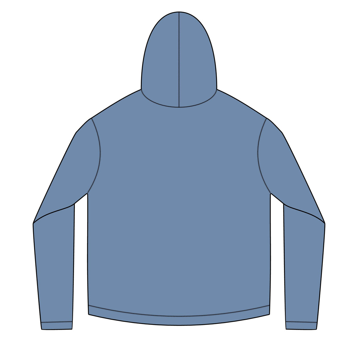 Tide Theory Long Sleeve Hooded | UV Protection