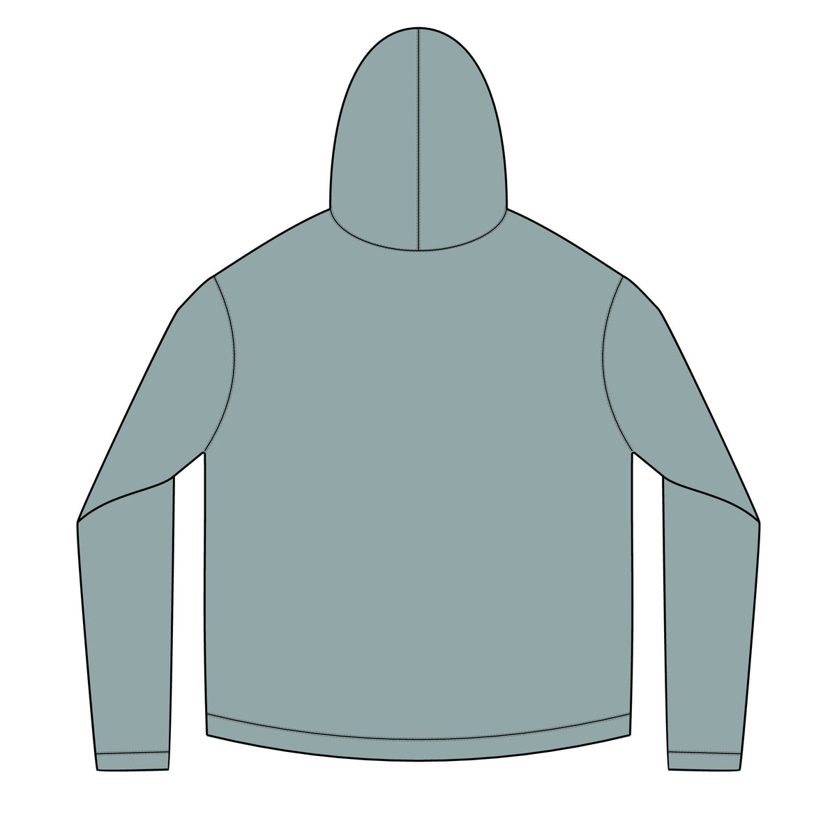 Tide Theory Long Sleeve Hooded | UV Protection