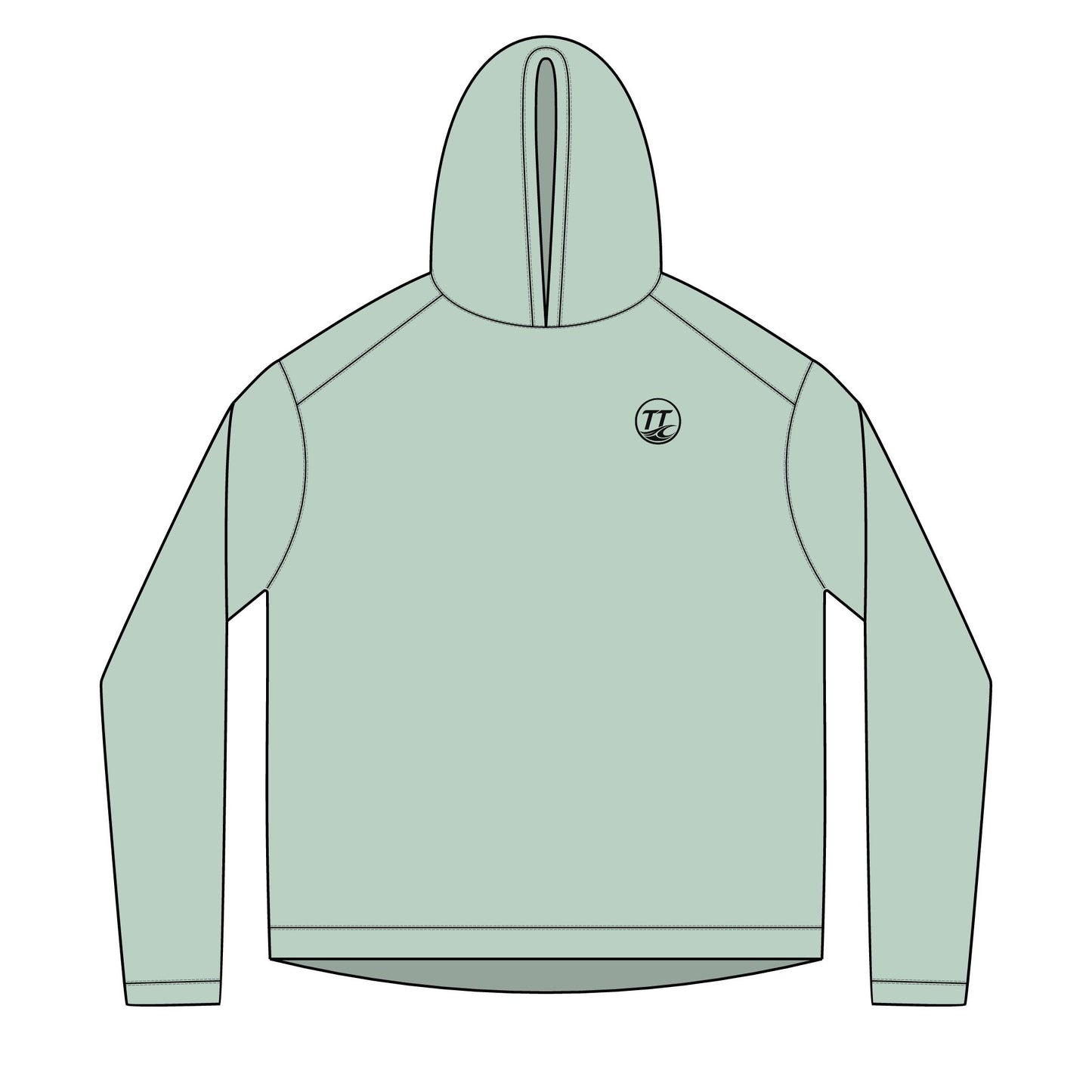 Tide Theory Long Sleeve Hooded | UV Protection