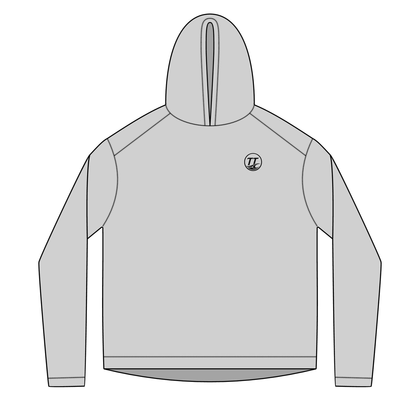 Tide Theory Long Sleeve Hooded | UV Protection
