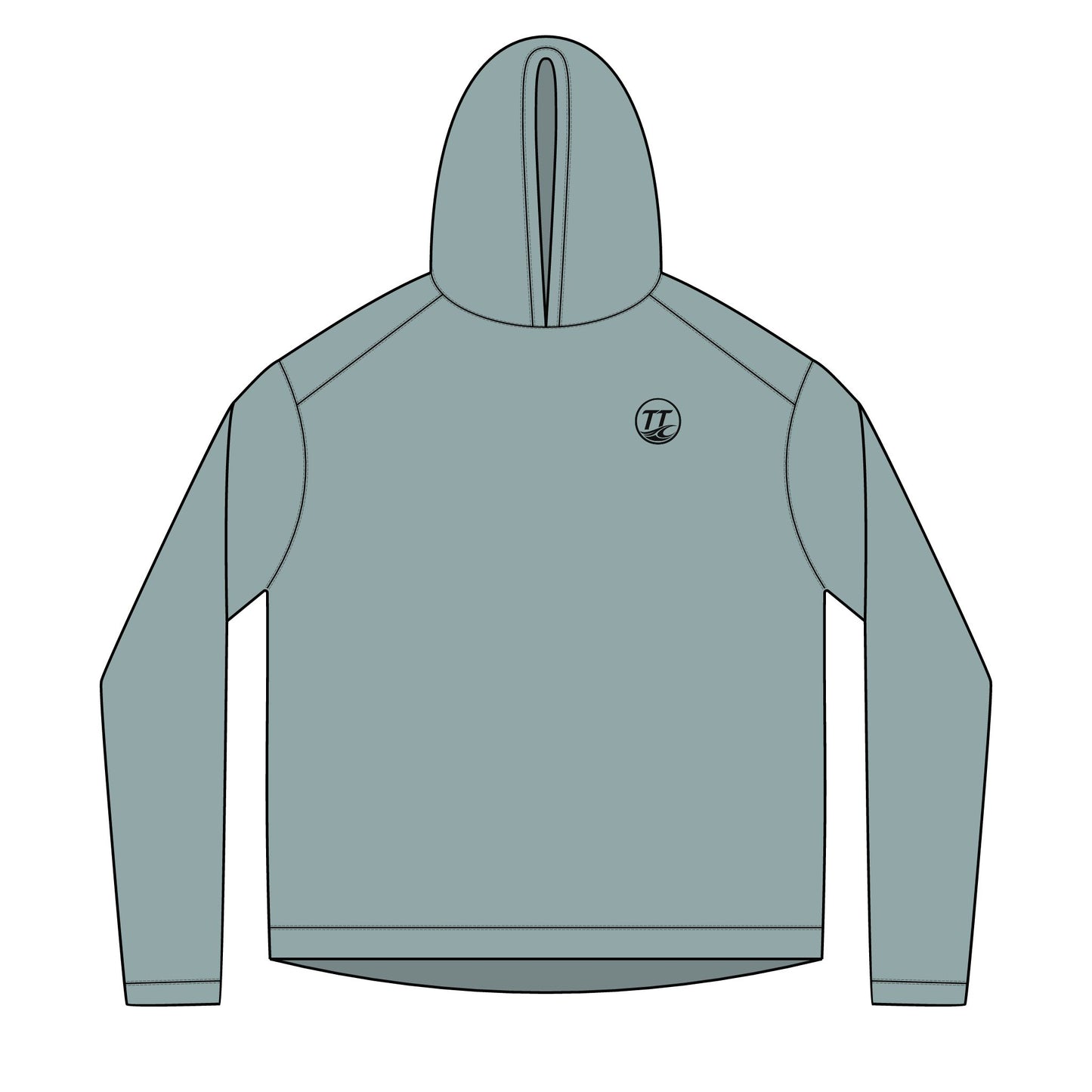 Tide Theory Long Sleeve Hooded | UV Protection