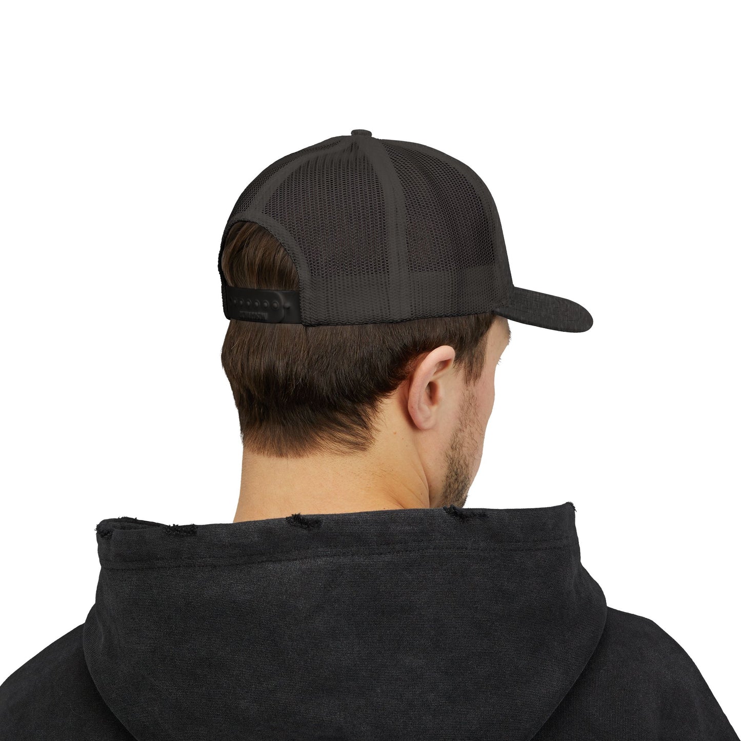 Tide Theory Trucker Mesh Back Embroidered Snapback Cap