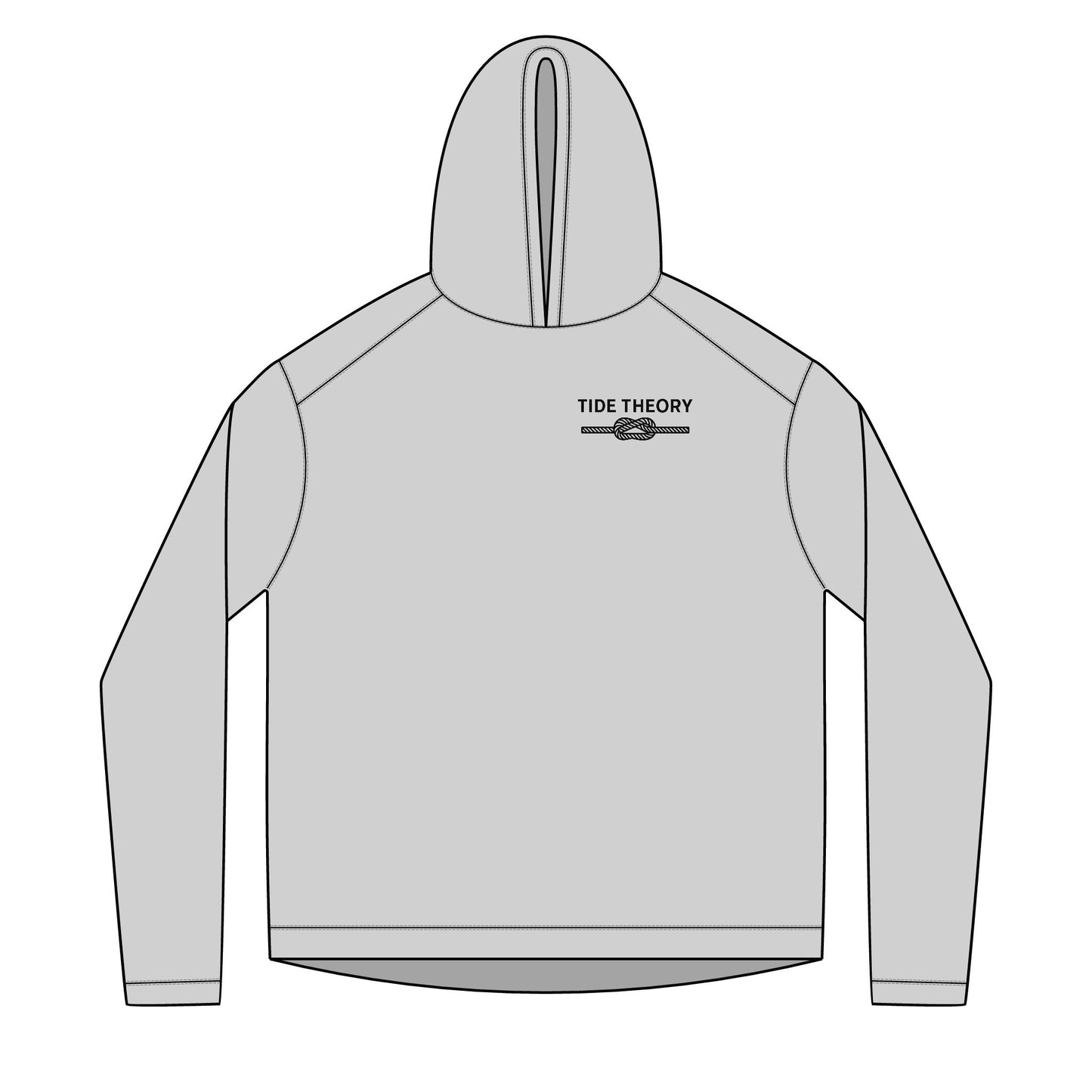 Tide Theory Long Sleeve Hooded | UV Protection