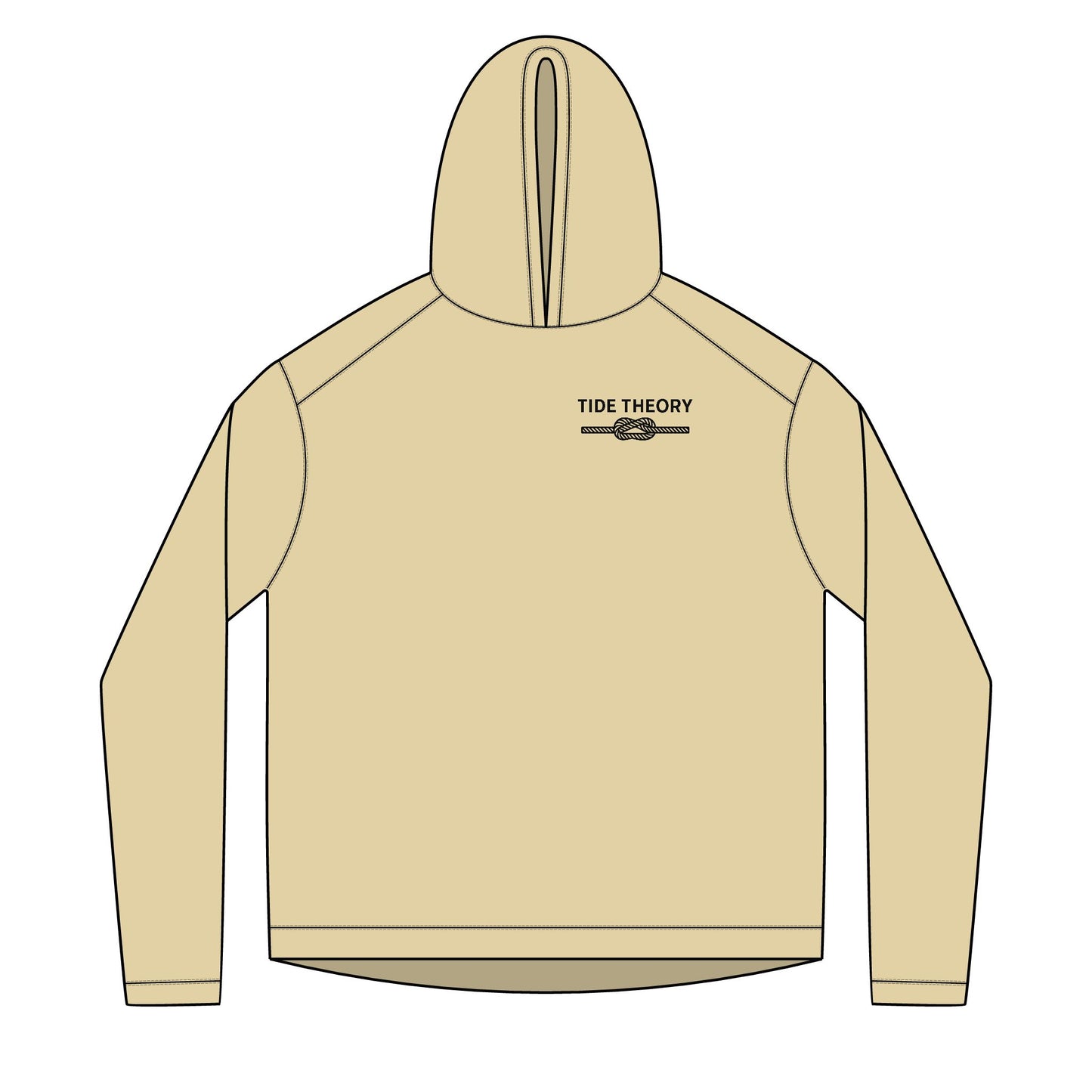 Tide Theory Long Sleeve Hooded | UV Protection