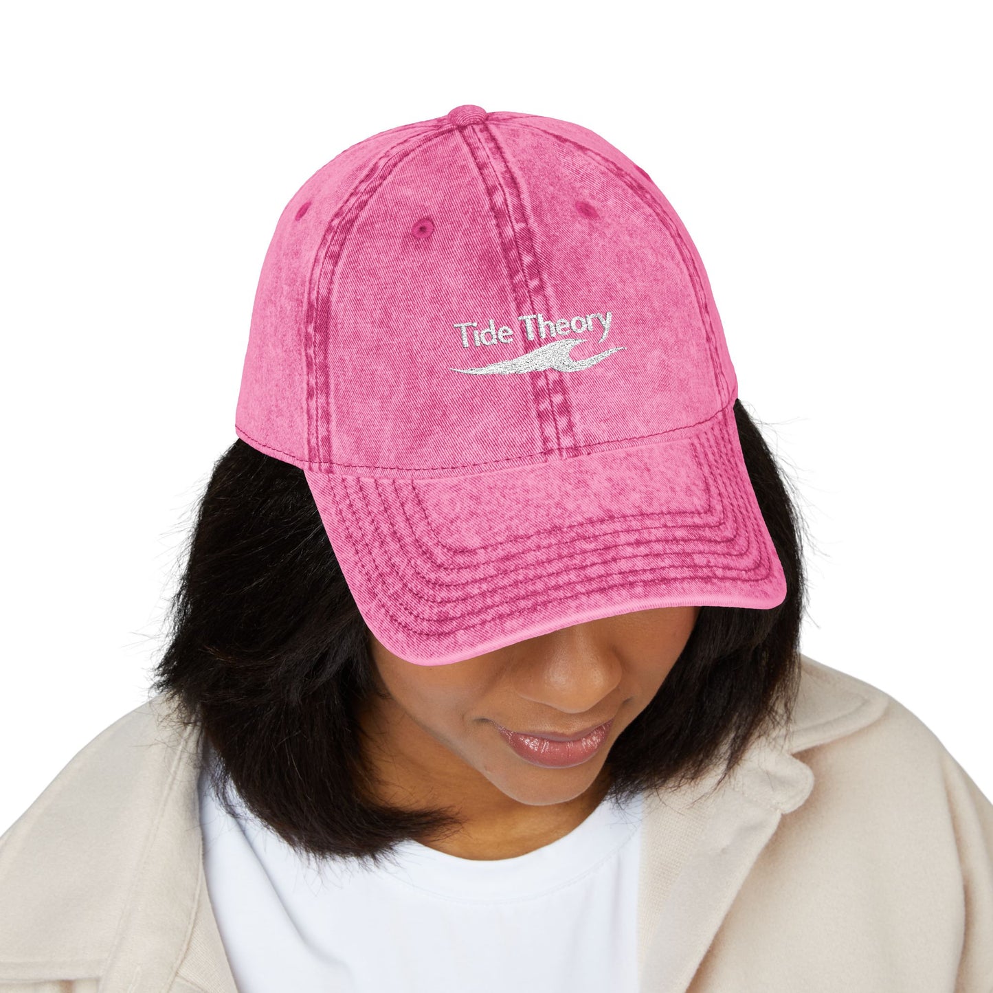 Women's | Tide Theory Embroidered Vintage Cap