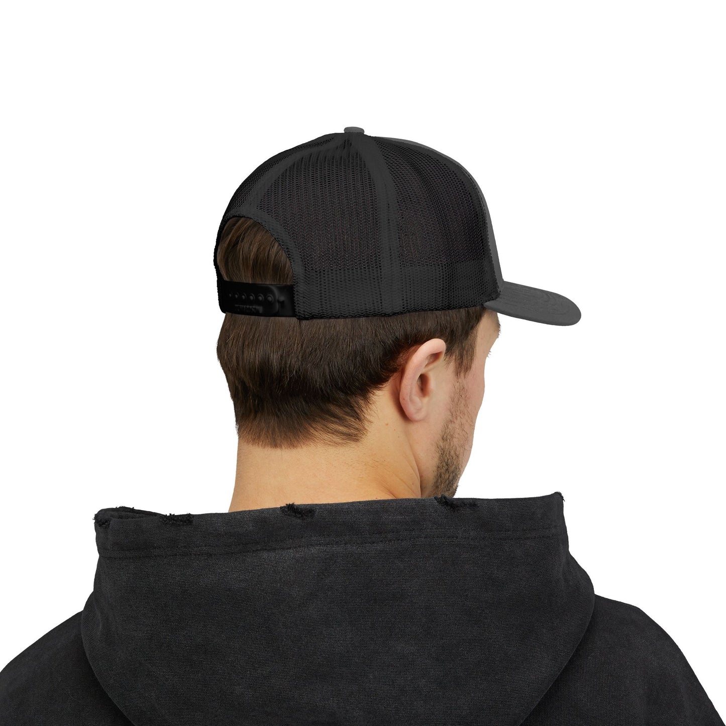 Tide Theory Trucker Mesh Back Embroidered Snapback Cap