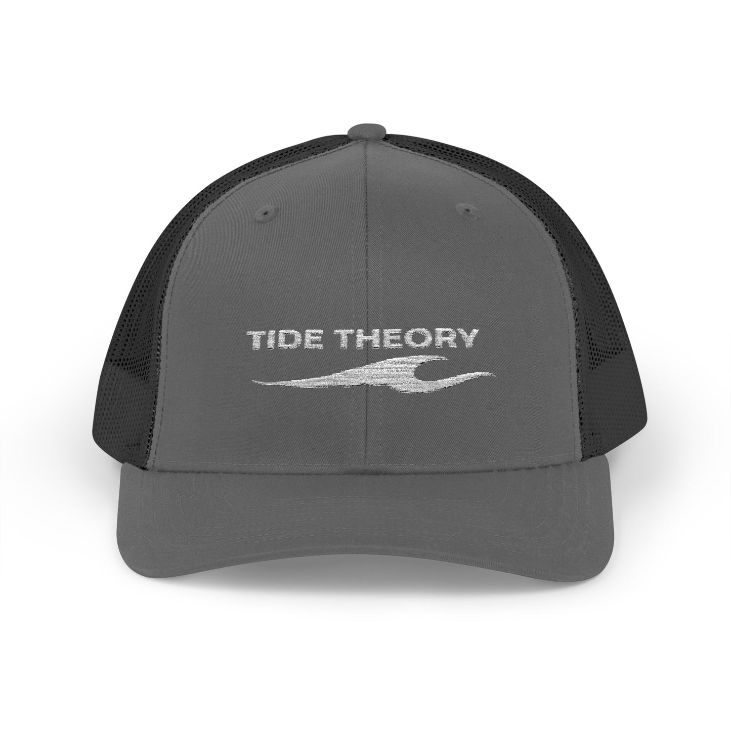 Tide Theory Trucker Mesh Back Embroidered Snapback Cap