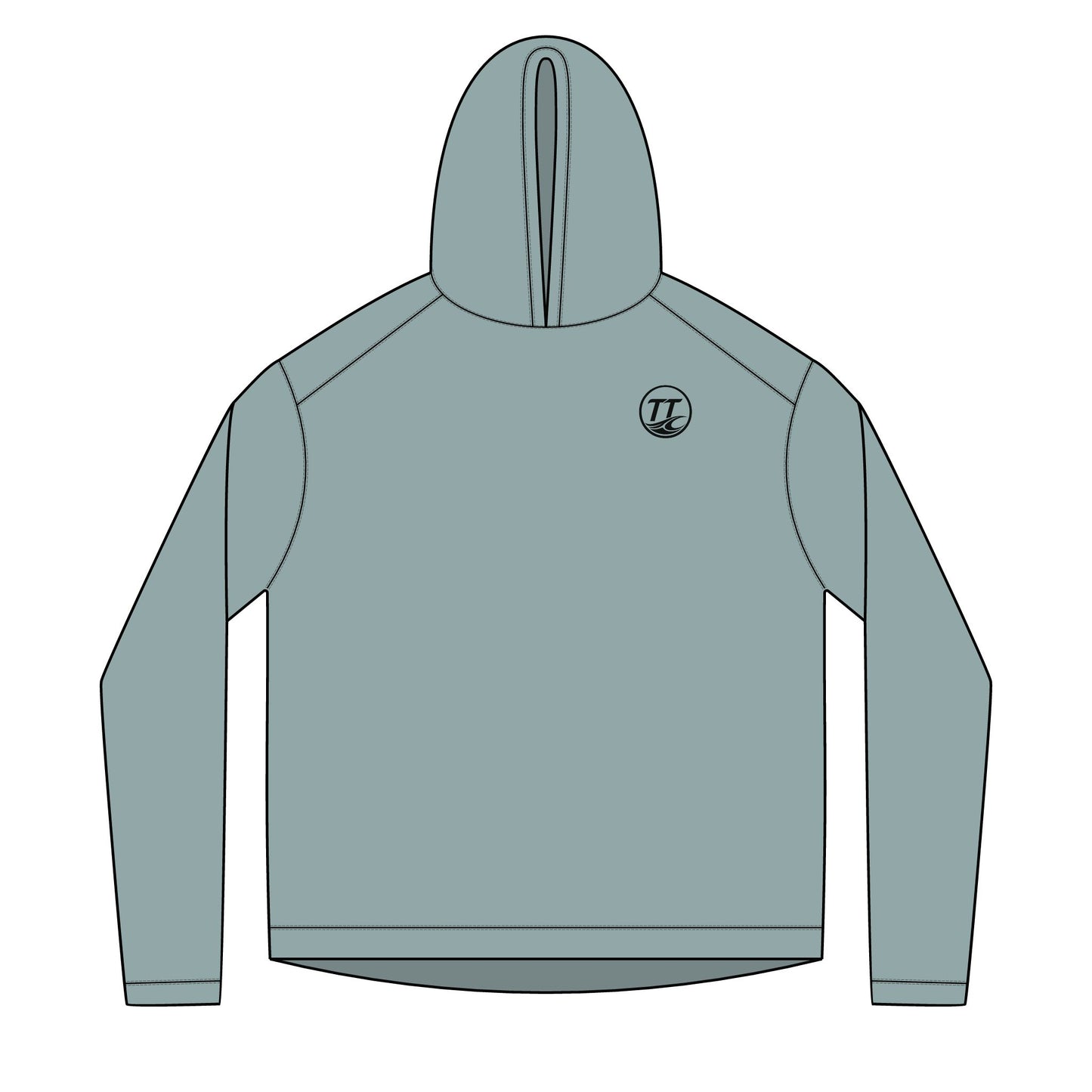 Tide Theory Long Sleeve Hooded | UV Protection