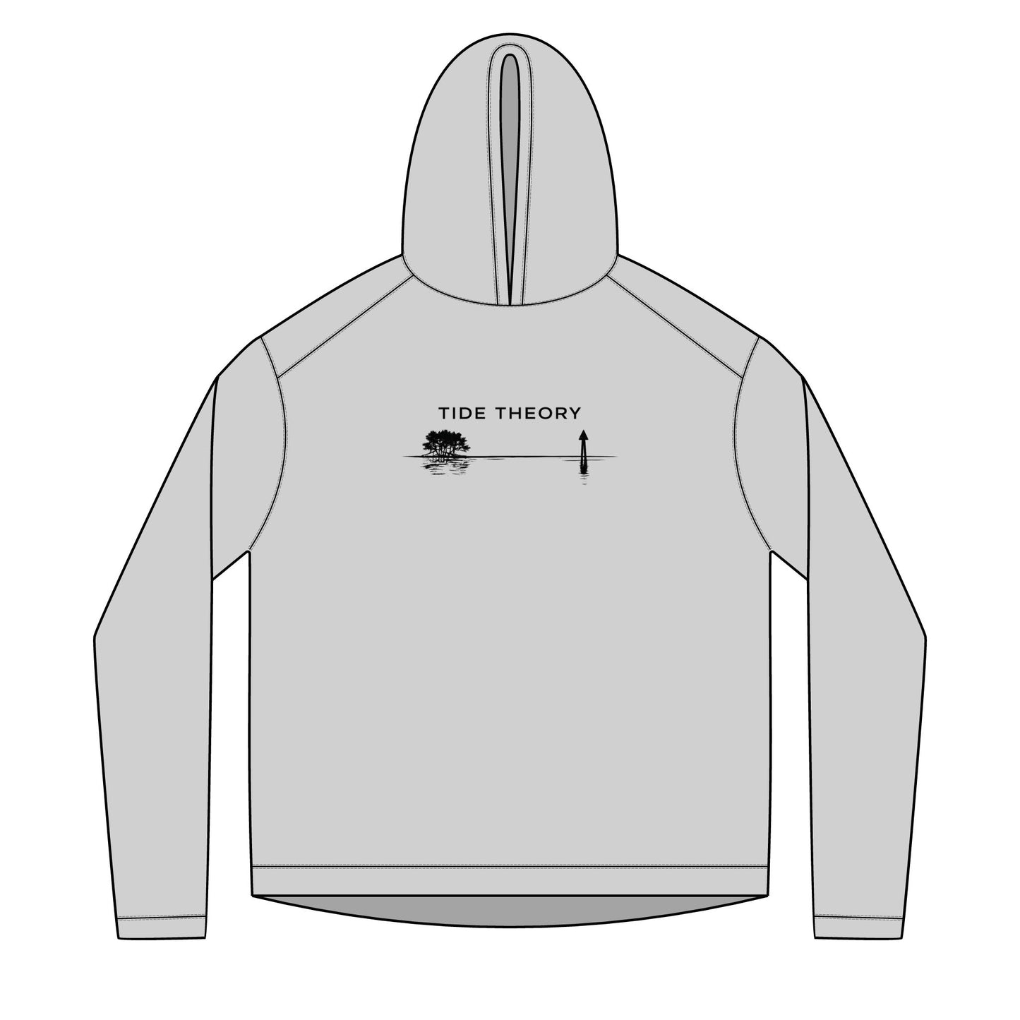 Tide Theory Long Sleeve Hooded | UV Protection