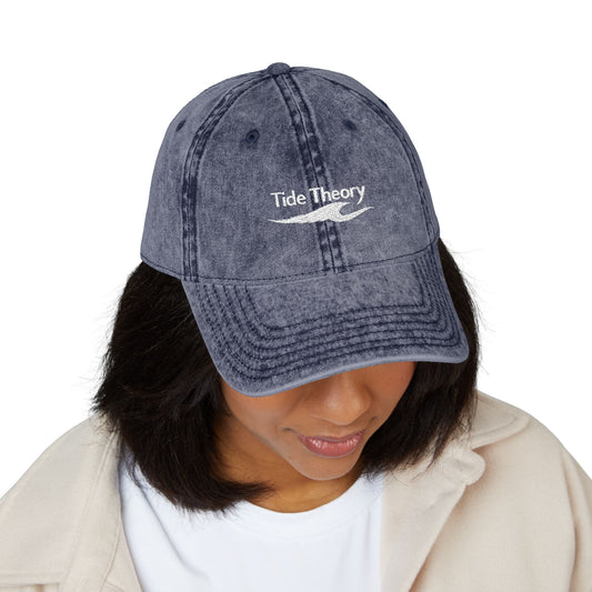 Women's | Tide Theory Embroidered Vintage Cap