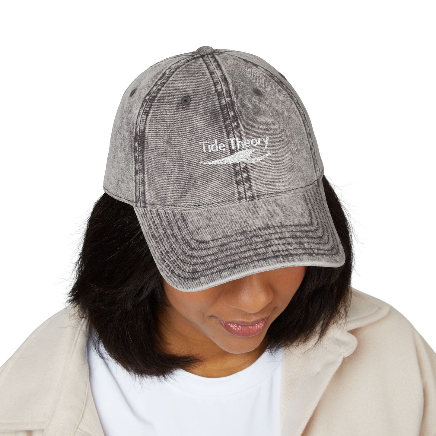Women's | Tide Theory Embroidered Vintage Cap
