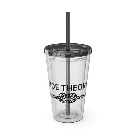 Tide Theory Clear 16oz Straw Cup | Rope
