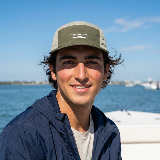 Tide Theory Two-Tone Embroidered Nylon Cap