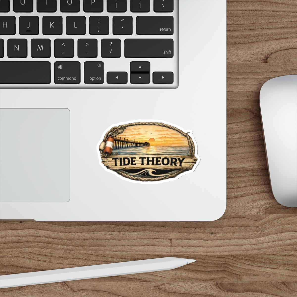 Tide Theory Sticker | Sunset