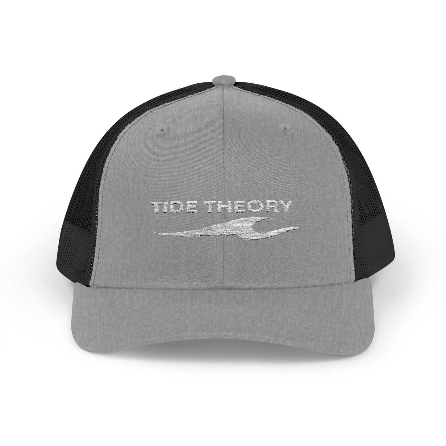 Tide Theory Trucker Mesh Back Embroidered Snapback Cap