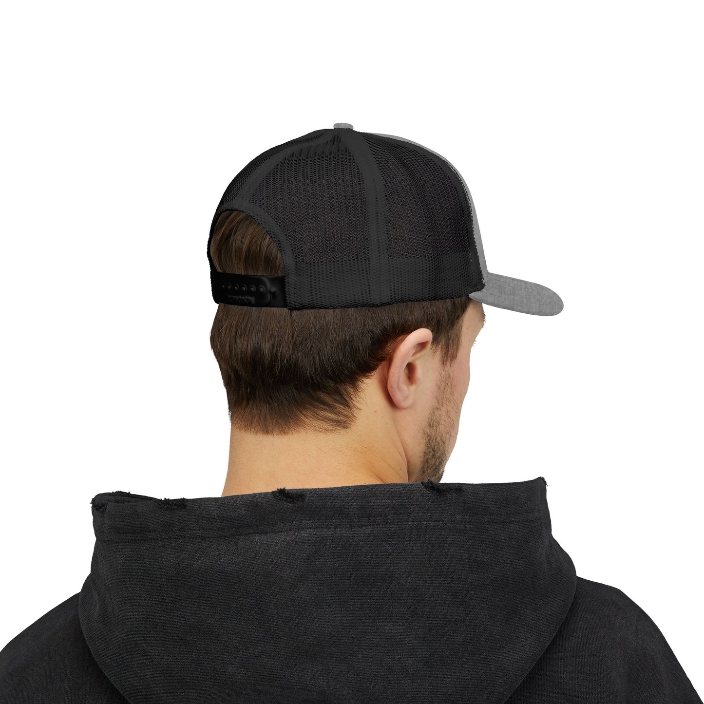 Tide Theory Trucker Mesh Back Embroidered Snapback Cap