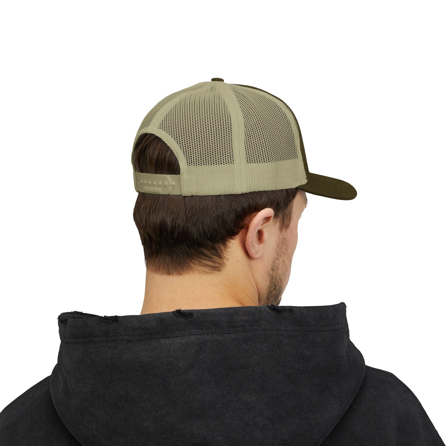 Tide Theory Trucker Mesh Back Embroidered Snapback Cap