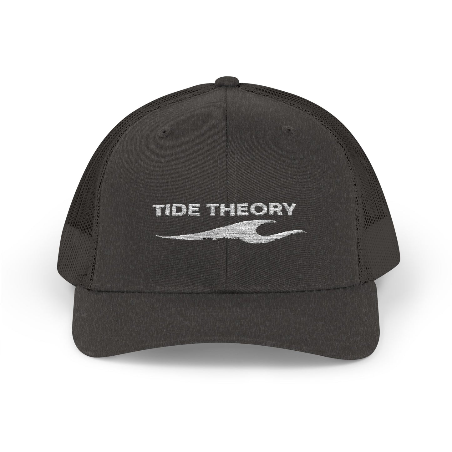 Tide Theory Trucker Mesh Back Embroidered Snapback Cap