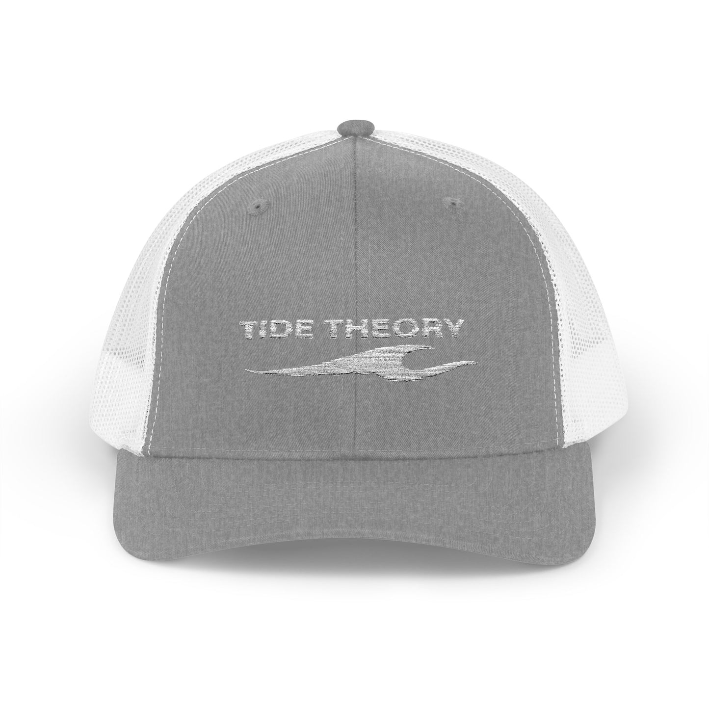 Tide Theory Trucker Mesh Back Embroidered Snapback Cap