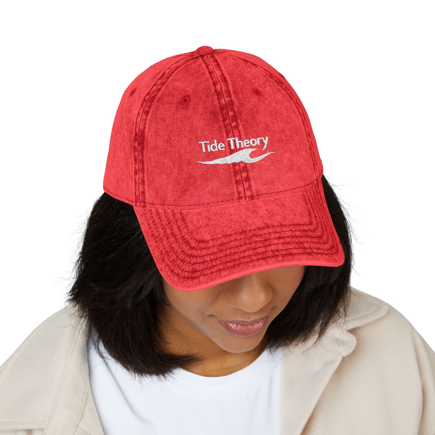Women's | Tide Theory Embroidered Vintage Cap
