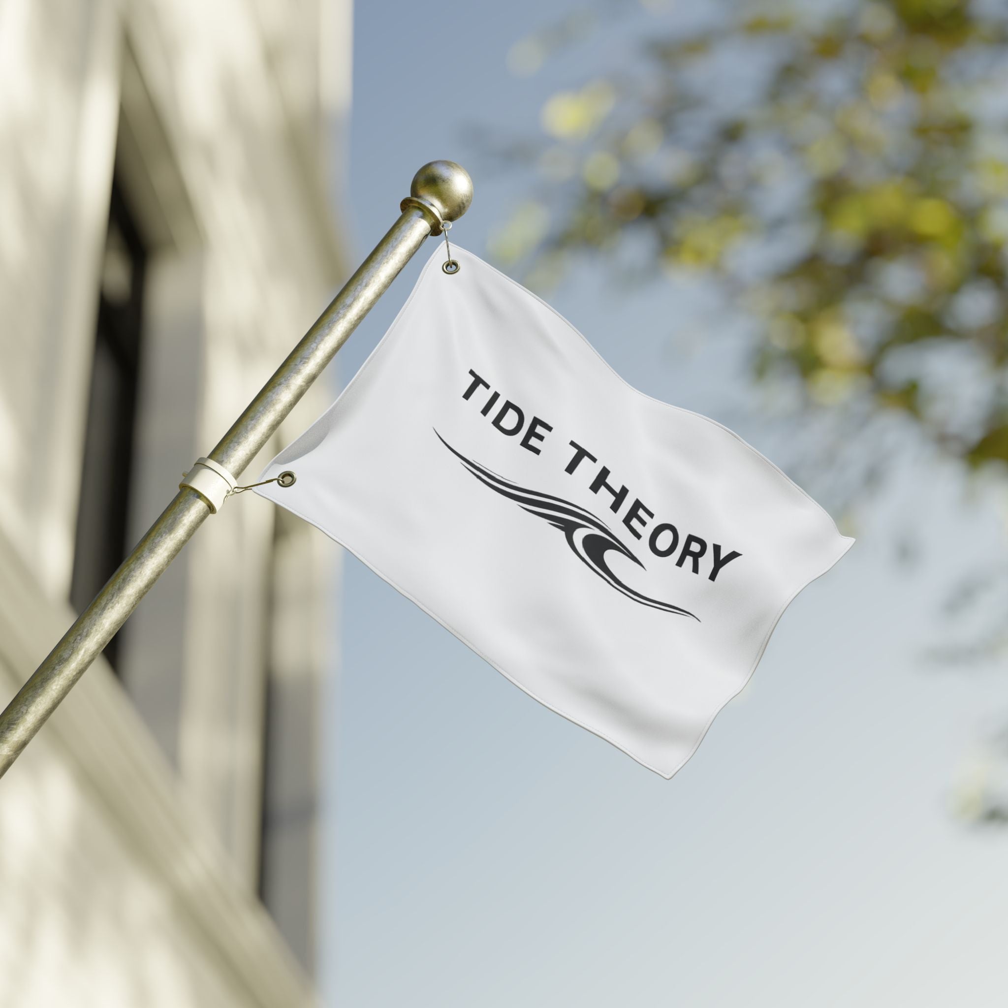 Tide Theory Boat Flag | Wave