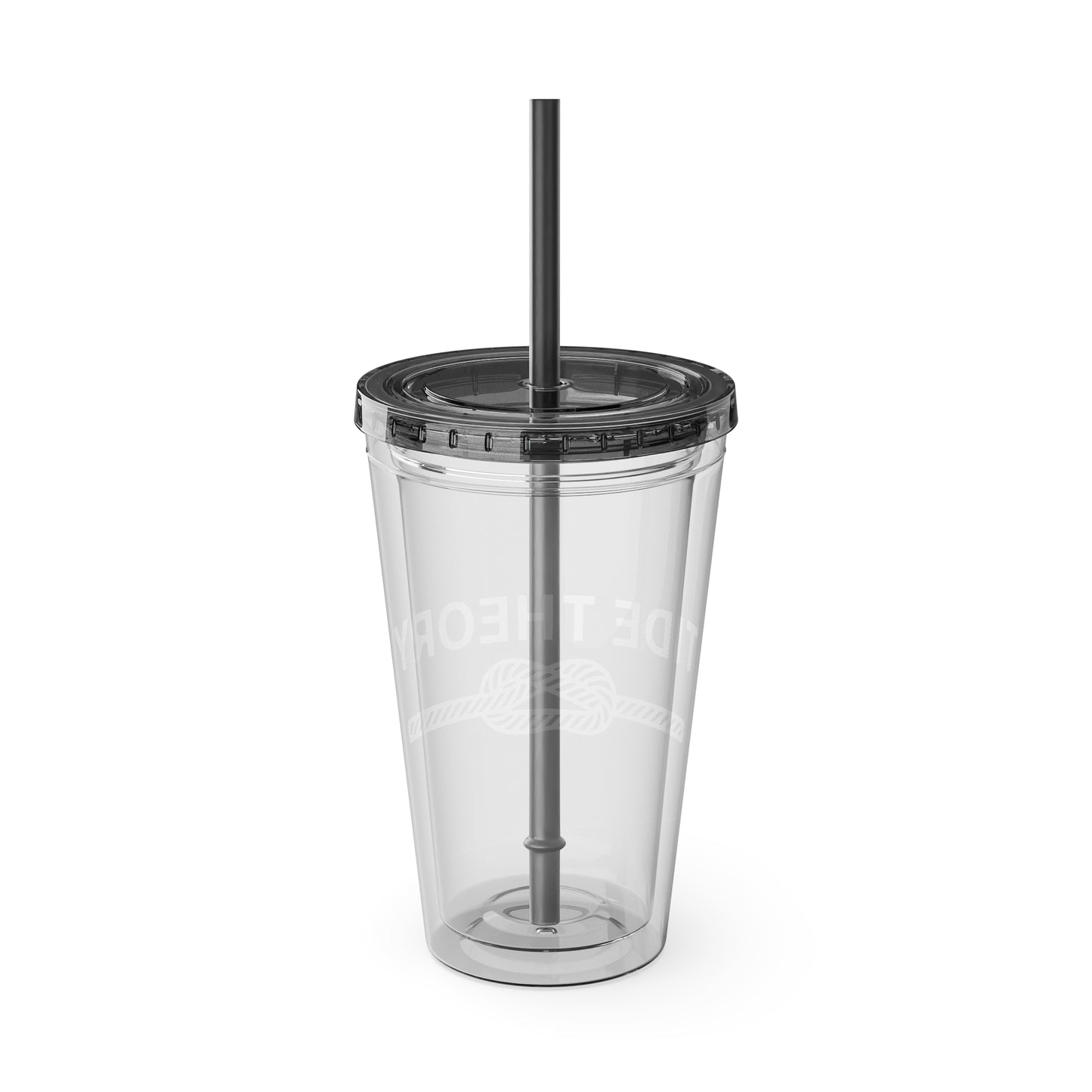Tide Theory Clear 16oz Straw Cup | Rope