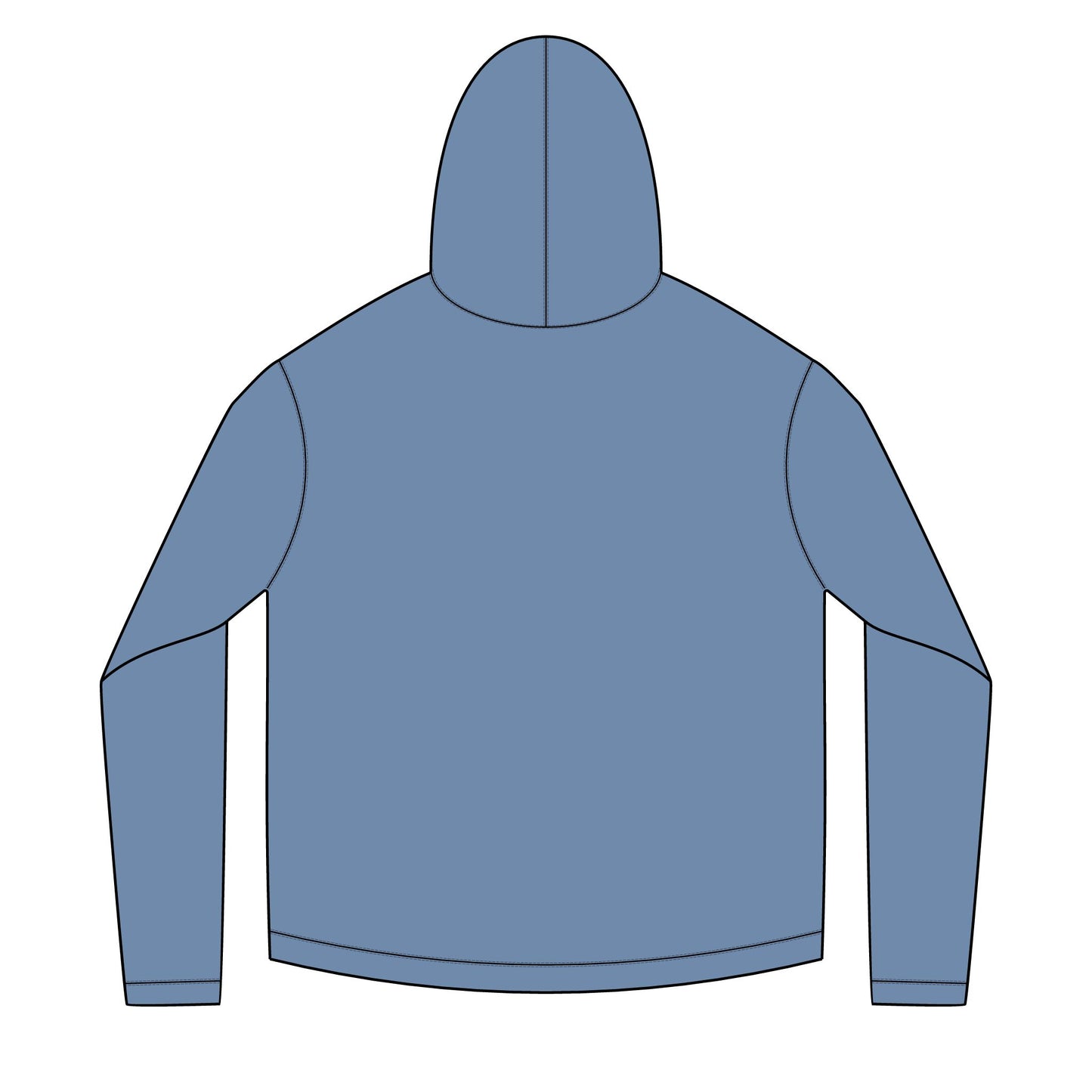 Tide Theory Long Sleeve Hooded | UV Protection