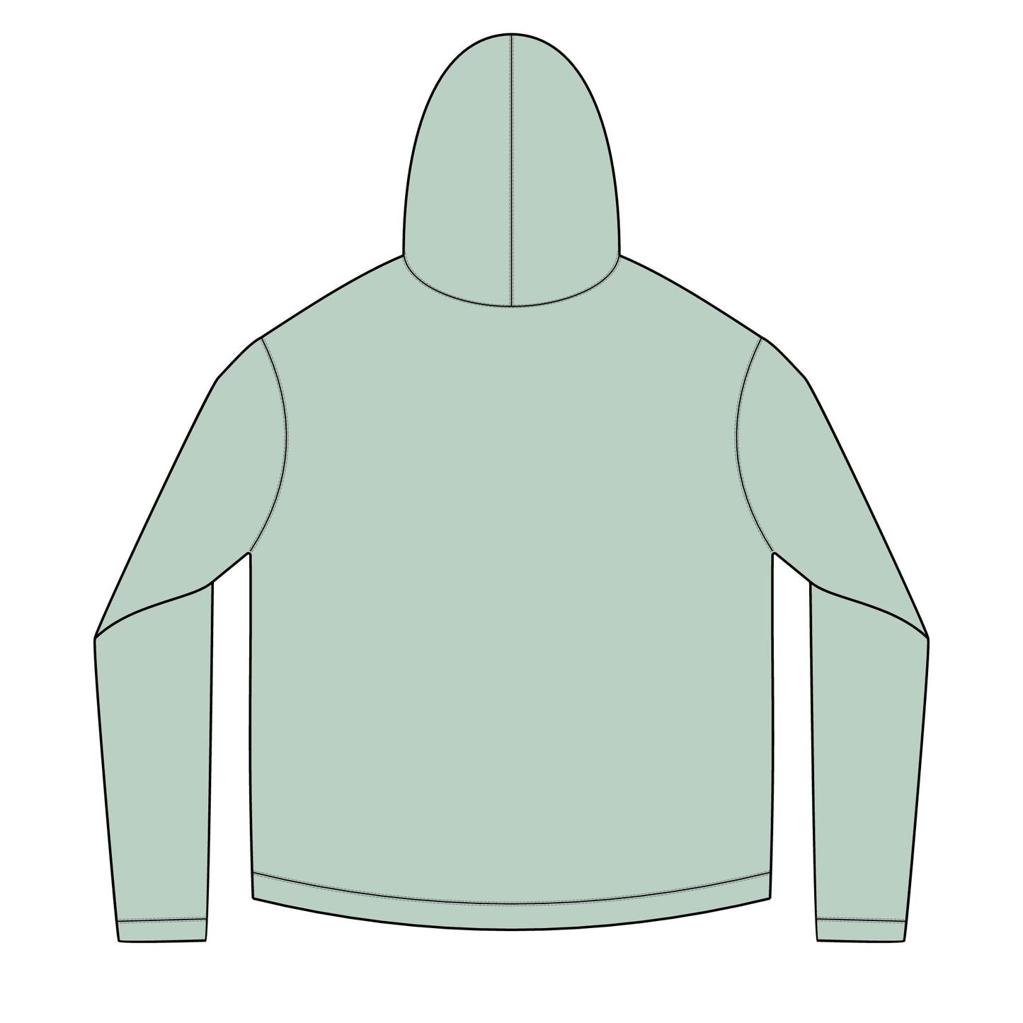 Tide Theory Long Sleeve Hooded | UV Protection